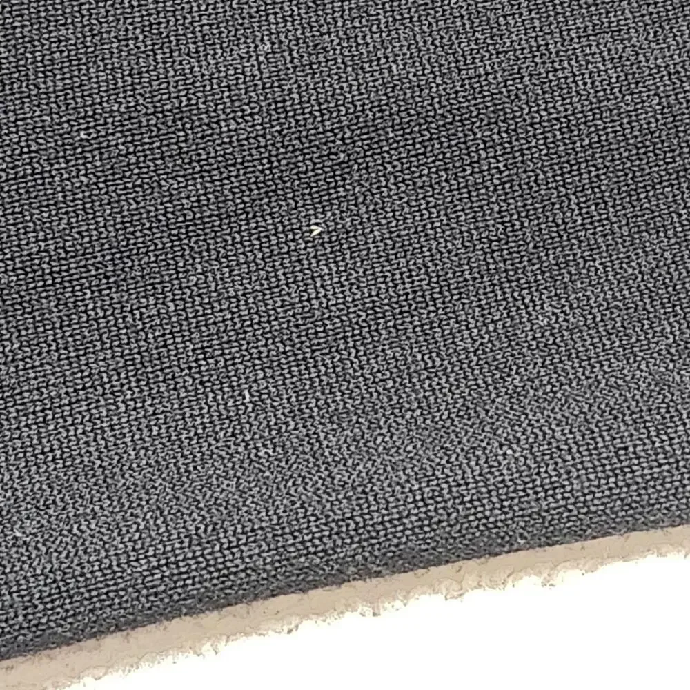 J Crew Sweater Mens Medium Black 100% Italian Merino Wool V Neck Knit Pullover
